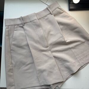 Abercrombie & Fitch Light Taupe High Waist Women's Sloane Shorts